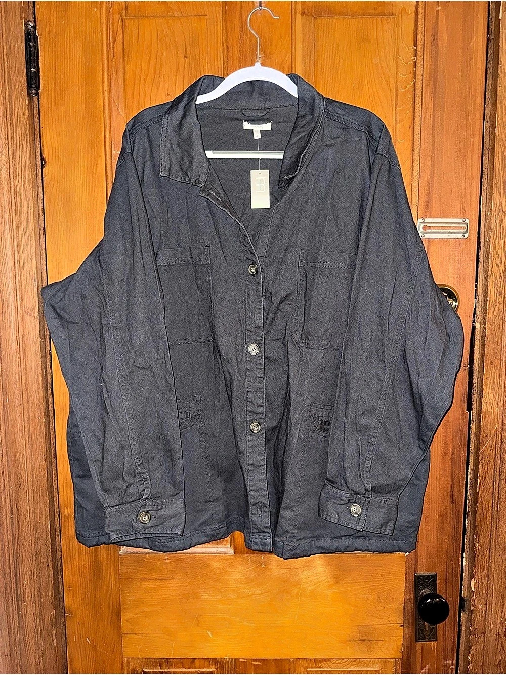 Maurices Gray Lightweight Utility Jacket - Women's